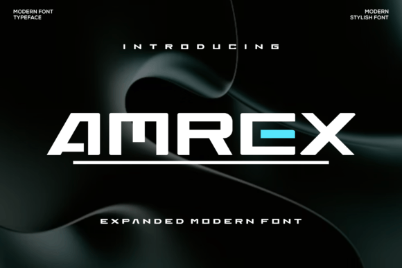 Amrex: The Bold Display Font for Handmade Product Labels