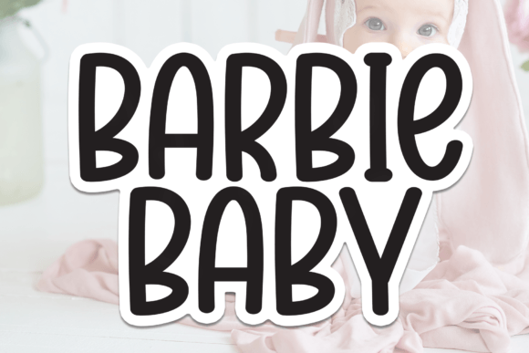 Barbie Baby: The Playful Display Font for Modern Web Design