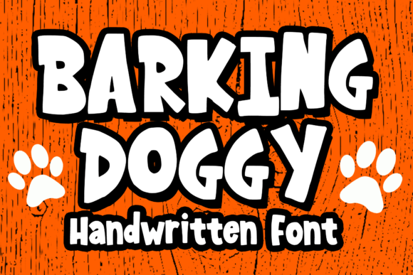Barking Doggy: The Playful Display Typeface for Viral Campaigns