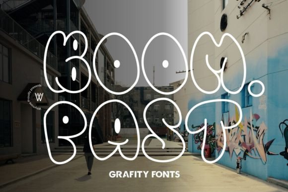 Boom Past: The Creative Typeface for Bold Brand Identity