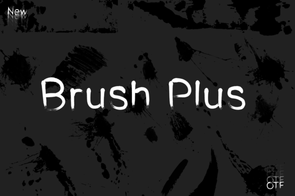 Brush Plus: The Creative Display Font for Modern Web Design