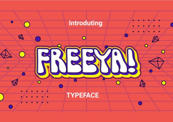 Freeya Font: The Perfect Typeface for Retro Brand Identity