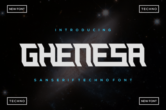 Ghenesa: A Modern Display Typeface for Editorial Design