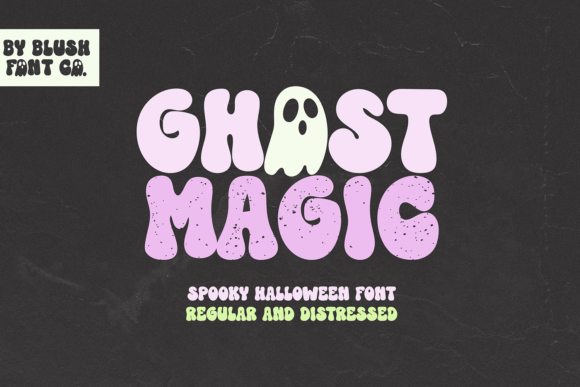 Ghost Magic Typeface: A Bold Display Font for Digital Branding