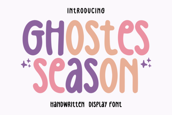Ghostes Season: The Perfect Display Typeface for Festive Editorial Design