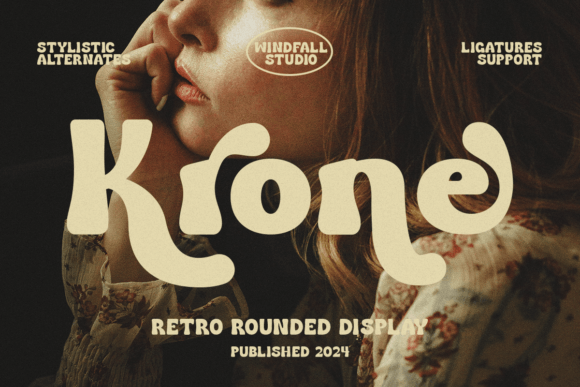 Krone: The Retro Display Font That Elevates Editorial Design