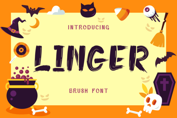 Linger: The Spooky Brush Font That Elevates Your Campaigns