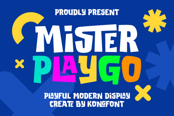 Mister Playgo: A Fun Display Typeface for Digital Brands