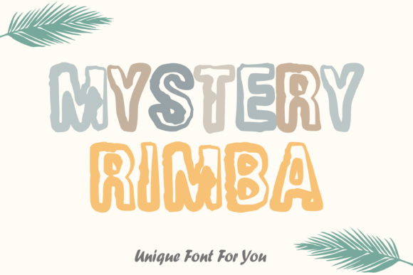 Mystery Rimba: The Creative Font That Transforms Your Brand Identity