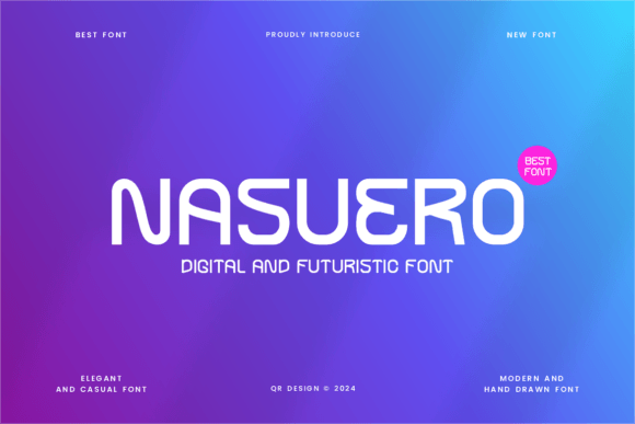 Nasuero: The Futuristic Typeface for Modern Web Design