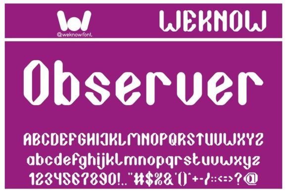 Observer: The Bold Typeface That Elevates Small Business Branding