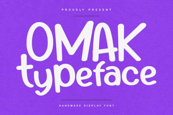 Omak: The Playful Display Font That Elevates Small Business Branding