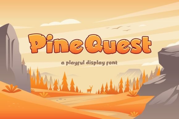 Pine Quest: The Playful Typeface That Transforms Small Business Branding