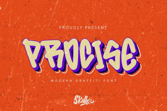 Procise: The Playful Display Typeface for Editorial Projects