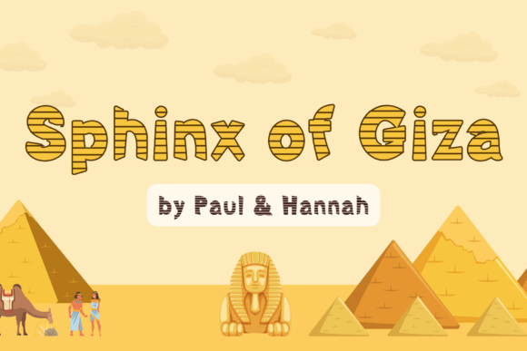 Sphinx of Giza: A Display Font That Brings Ancient Charm to Your Crafts