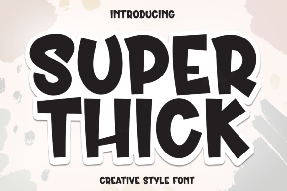 Super Thick: The Bold Typeface That Transforms Editorial Design