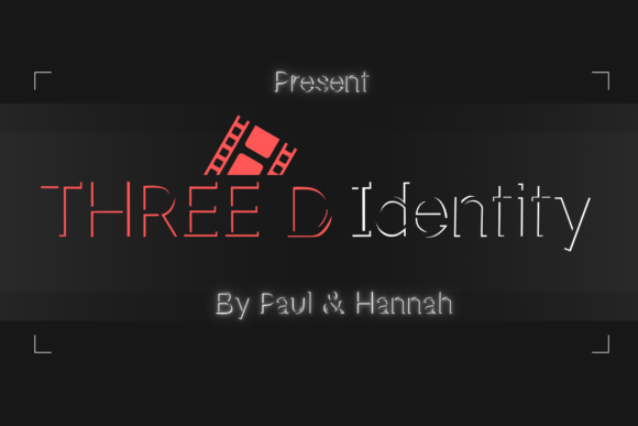 Three D Identity: A Premium Display Font for Modern Editorial Design
