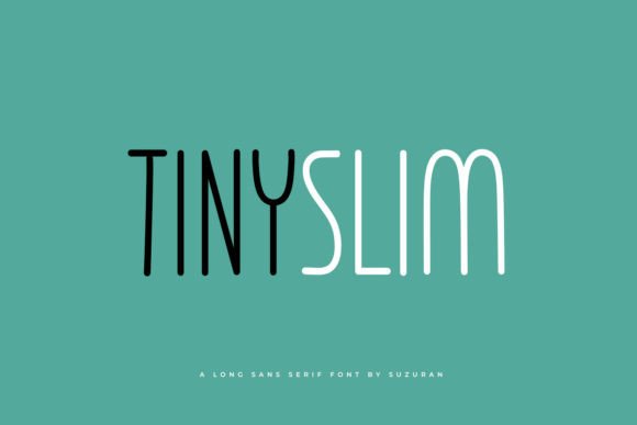 Tinyslim: The Display Typeface That Makes Campaigns Unforgettable