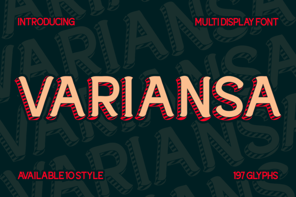 Variansa: The Premium Display Font for Scroll-Stopping Visuals