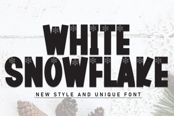 White Snowfake: The Creative Typeface That Transforms Your Brand